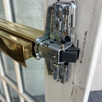 Commercial exit and panic hardware service